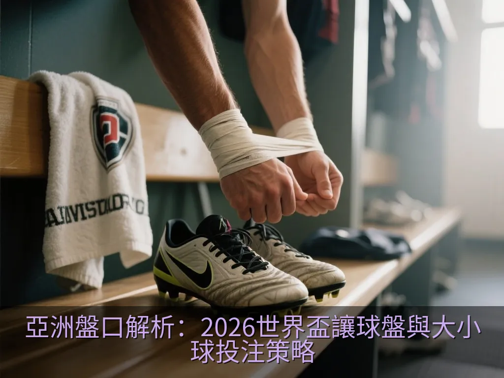 亞洲盤口解析：2026世界盃讓球盤與大小球投注策略